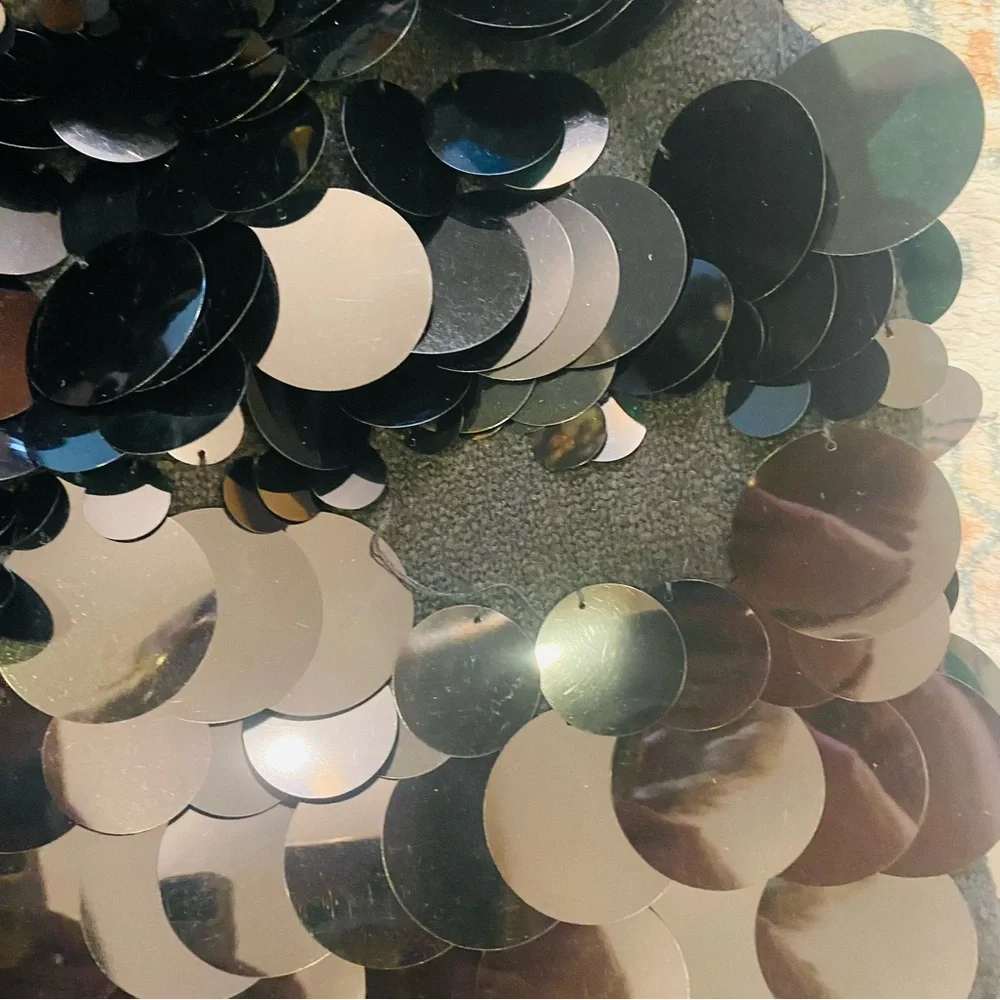 Altuzarra Wynnifred Wool Knit Gradient Pailette Cocktail Dress - Picture 13 of 16